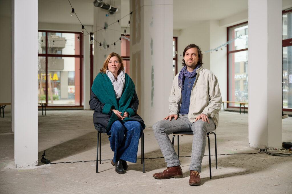 Andrea Mann vom Quartiersmanagement Nordbahnviertel.