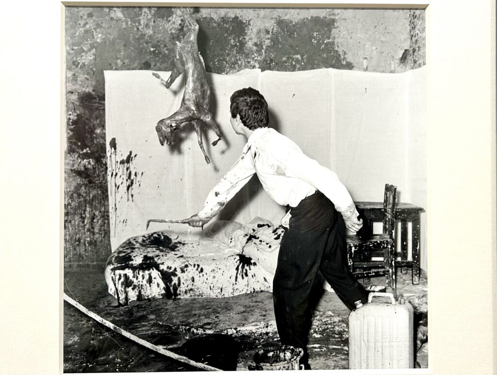 Hermann Nitsch im Perinetkeller, 1963